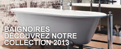 La collection de baignoires design Lazer 2013